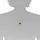 Ostsee-Schmuck Gleiter-Classic 18x13 mm Gold 333/Bernstein