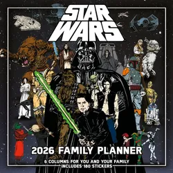 STAR WARS Family Planner - Kalender 2026