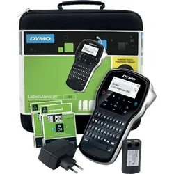 Dymo Labelmanager 280 Etikettendrucker Kit Qwerty Tastatur + Etiketten 6-12 Mm D1+ Ladegerät