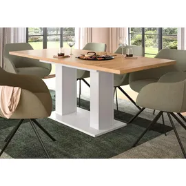 inn.furn Home-X 150 - 190 x 76 cm Eiche/weiß