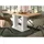 inn.furn Home-X 150 - 190 x 76 cm Eiche/weiß