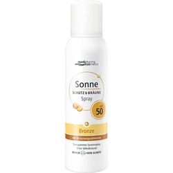 medipharma cosmetics Sonne Schutz & Bräune LSF 50 Aerosol-Spray