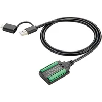 Exsys USB zu 1S Seriell RS-232/422/485/TTL Kabel mit Terminal