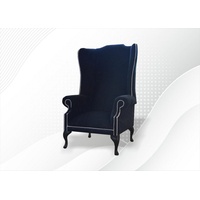 JVmoebel Chesterfield-Sessel, Chesterfield Sessel 1 Sitzer Design blau