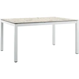 Solpuri Tisch Classic anthrazit - 140 x 80 cm 038 - Keramik concrete coal