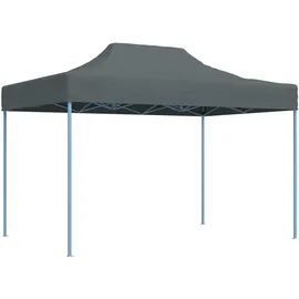 vidaXL Party-Zelt 2,8 x 4,1 m inkl. 4 Seitenteile Anthrazit