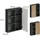 Vicco Hängeschrank Willow, Artisan, 56 x 70 cm mit 3 offenen Fächern,