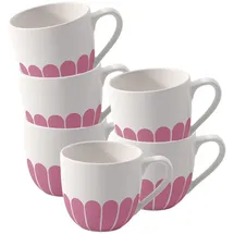 Villeroy & Boch Fleur Couleur Espressotasse 6-tlg. cassis