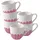 Villeroy & Boch Fleur Couleur Espressotasse 6-tlg. cassis