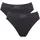 SLOGGI Double Comfort Tai 2 St. Schwarz 46
