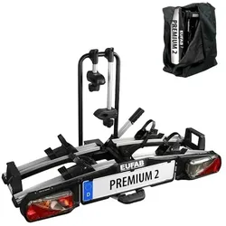 Fahrradträger EUFAB Premium II 11521 faltbar mit Tasche 2 er