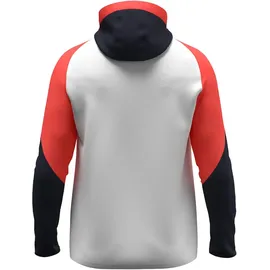 Jako Kapuzenjacke Dynamic weiß/coral/marine XL