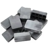 Kunststoff Unterlegplatte 40 × 60 mm – 15 mm Stärke | Bis 5 t belastbar für stab...