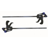 Vago-Tools 2x Schnellspannzwinge 600 mm Einhandzwinge Klemmzwinge