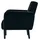 Paperflow Sessel LISBOA Stoff 71 x 83 x 55 cm Schwarz