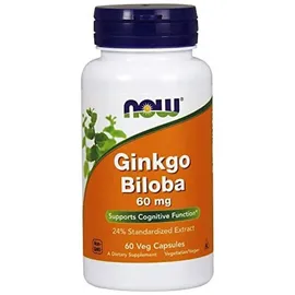 NOW Foods Ginkgo Biloba Kapseln 60 St.