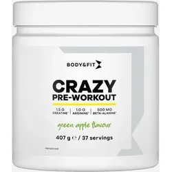 Crazy Pre-Workout Grüner Apfel 407 gramm (37 dosierungen) 400g