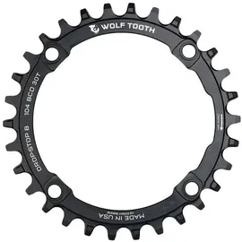 Wolf Tooth Kettenblatt 30 Zähne Schwarz