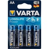 Varta Batterien High Energy AA (4 Stk., AA), Batterien + Akkus