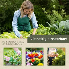 NATIV Hochbeet Metall eckig 160 x 77 x 77 cm Grau