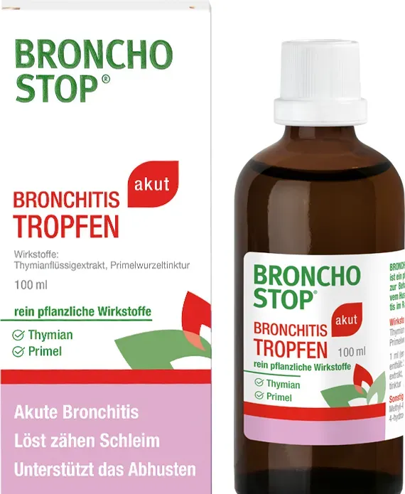 Bronchostop Bronchitis Akut Tropfen 100 ml