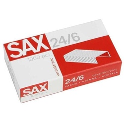 SAX design Heftklammern 24/6 - 1.000 pro Packung