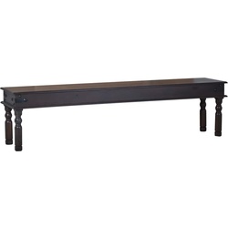 Bank Colombo 160cm Massivholz Pinie
