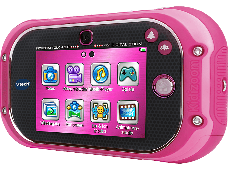 VTECH Kidizoom Touch 5.0 Pink Kinderkamera, Mehrfarbig
