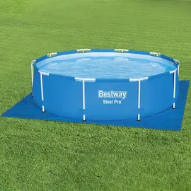 BESTWAY Unterlegplane 335 x 335 cm blau