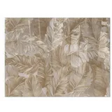 Tulup Glasbodenplatte Rechteck 80 x 60 x 0,4 cm Beige