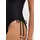 Marc O'Polo Badeanzug Abstract Floral schwarz 40