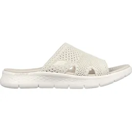 SKECHERS Damen Go Walk Flex Elation Schiebe-Sandalen, Natürlich, 39 EU