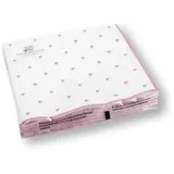 Gmundner Herzerl Rosa, Servietten, 3-lagig/20Stk, 33x33cm