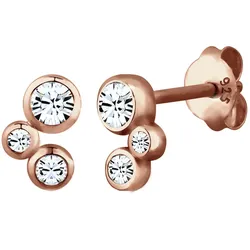 Elli Basic Kristalle Filigran 925 Silber rosefarben Damen 