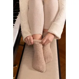 CAMANO Kuschelsocken warm & cozy 4 Paar Grau 35-38