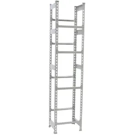 Simonrack Getränkekistenregal 40 x 30 x 200 cm Grau