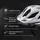 ked ahead gmbh KED Spiri II Trend Allround Fahrradhelm Mit LED Licht Und Reflektor, Optimierter Belüftung und Insektenschutznetz I Farbe: white matt Größe: 55-... - Weiß