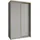 masseno Schwebetürenschrank Nisse 120 x 205 x 60 cm Grau