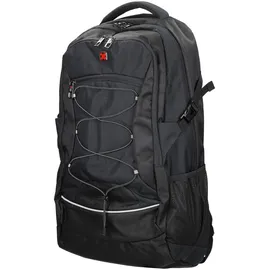 travel n meet Freizeitrucksack Schwarz