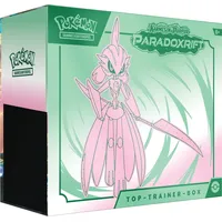 Pokémon Top Trainer Box Karmesin & Purpur Paradoxrift: Eisenkrieger 