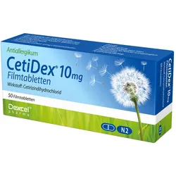 CetiDex 10mg Antiallergikum 50 St