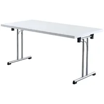 bümö Klapptisch 160 x 80 x 73 cm weiß