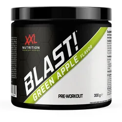 Blast! Pre Workout Pulver - Grüne Apfel - 300 Gramm (30 dosierungen) - XXL Nutrition