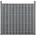 Lamellenzaun 180 75 Grau/WPC