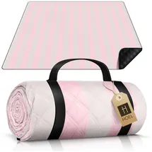 HOEL Picknickdecke rosa 200 x 200 cm