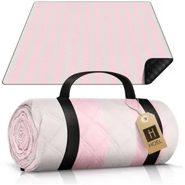 HOEL Picknickdecke rosa 200 x 200 cm