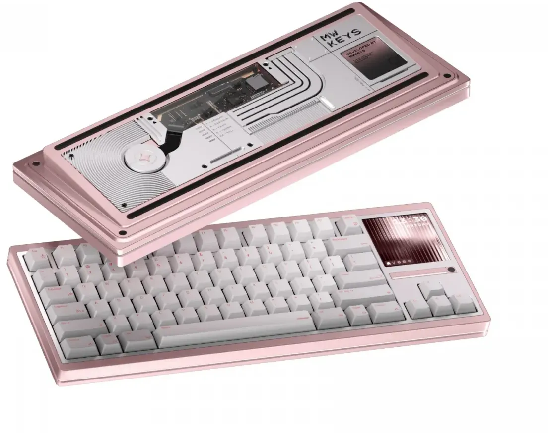 Milkyway Mass80 Barebone ISO/ANSI WK - Anodized Pink