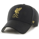 '47 47 Brand, Herren, Cap, Relaxed Fit FC Liverpool Metallic, Schwarz,