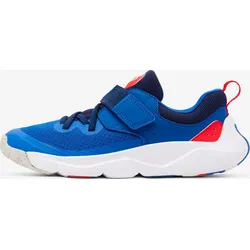 Sportschuhe Kinder Klettverschluss und elast. Schnürsenkel - Playful Fast blau 33