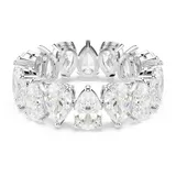 Swarovski Damenring Matrix Vittore Ring, Tropfenschliff, weiß - 55